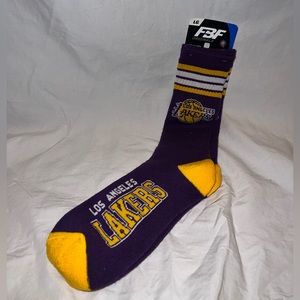 NWT LA Lakers Socks